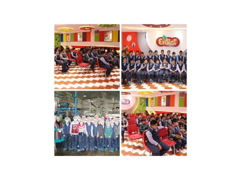 بازدید از کارخانه اصالت پایه ششم 97